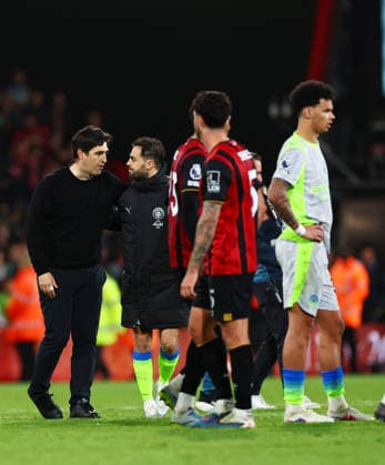 AFC Bournemouth Manager Andoni Iraola. AFC Bournemouth v Manchester City, Premier League, Football, Vitality Stadium, Bournemouth, UK - 19 May 2026Bournemouth Vitality Stadium United Kingdom EDITORIAL USE ONLY No use with unauthorised audio, video, data, fixture lists, club league logos or live services. Online in-match use limited to 120 images, no video emulation. No use in betting, games or single club league player publications.  Copyright: xJamesxMarsh Shutterstockx 16881288br