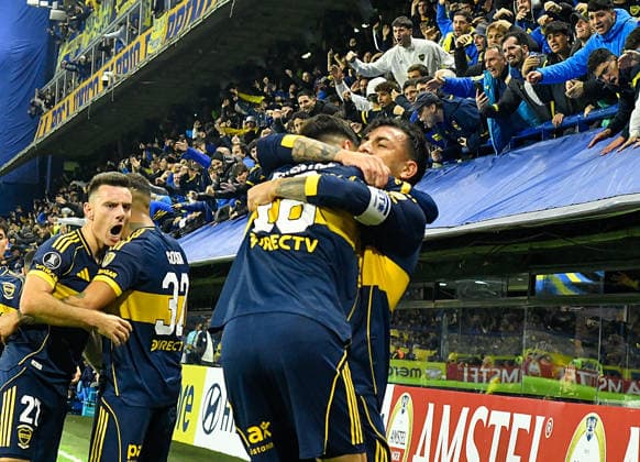 Boca vs Cruzeiro Foto: FOTOBAIRES Copa Conmebol Libertadores.