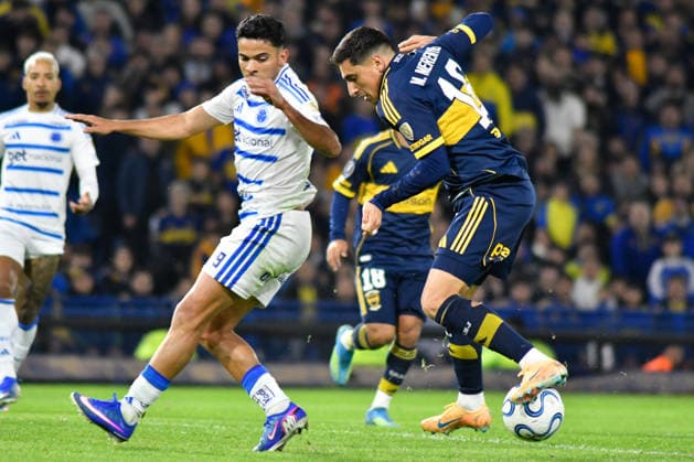 Boca vs Cruzeiro Foto: FOTOBAIRES Copa Conmebol Libertadores.