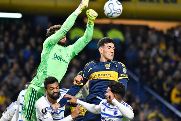 Boca vs Cruzeiro Foto: FOTOBAIRES Copa Conmebol Libertadores.