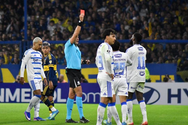 Boca vs Cruzeiro Foto: FOTOBAIRES Copa Conmebol Libertadores.