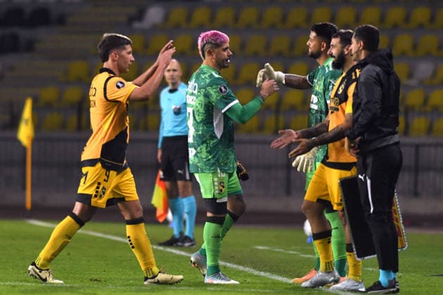 Futbol, Coquimbo Unido vs Deportes Tolima. Fase de Grupos, Copa Libertadores 2026. El jugador de Coquimbo Unido Diego Sanchez, es fotografiado durante un partido del grupo B de la copa libertadores disputado en el estadio Francisco Sanchez Rumoroso en Coquimbo, Chile. 19 05 2026 Alejandro Pizarro Ubilla Photosport Football, Coquimbo Unido vs Deportes Tolima. Group Stage, Libertadores Cup 2026. Coquimbo Unido player Diego Sanchez, is photographed during a Copa Libertadores Group B match played at the Francisco Sanchez Rumoroso stadium in Coquimbo, Chile 19 05 2026 Alejandro Pizarro Ubilla Photosport Coquimbo Unido vs Deportes Tolima, Copa Libertadores 2026 
