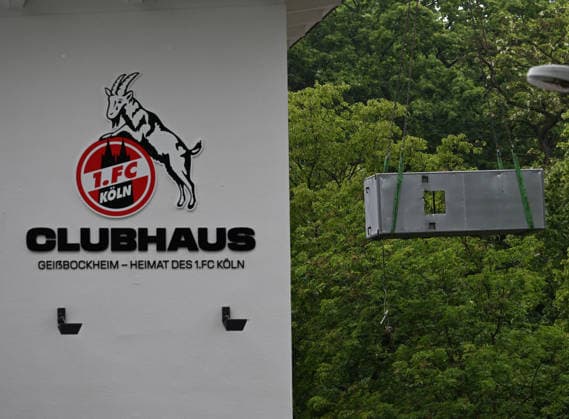 20.05.2026, xophax, Fussball 1.Bundesliga, Köln Cologne , 1.FC Koeln. Saisonende. Sommerpause. Geissbockheim. Renovierungen und Umbau. Koeln