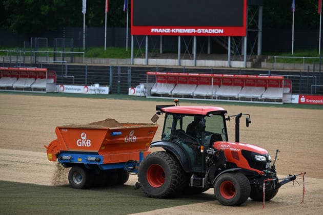 20.05.2026, xophax, Fussball 1.Bundesliga, Köln Cologne , 1.FC Koeln. Saisonende. Sommerpause. Neuer Rasen im Franz Kremer Stadion . Koeln