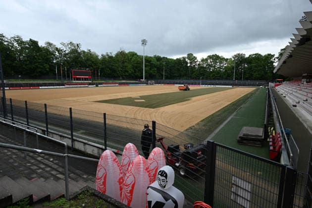 20.05.2026, xophax, Fussball 1.Bundesliga, Köln Cologne , 1.FC Koeln. Saisonende. Sommerpause. Neuer Rasen im Franz Kremer Stadion . Koeln