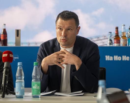 Fussball, Herren, Saison 2025 26, 2. Bundesliga, Hertha BSC, Medienrunde, Sportdirektor Benjamin Weber (Hertha BSC), 20.05. 2026,
