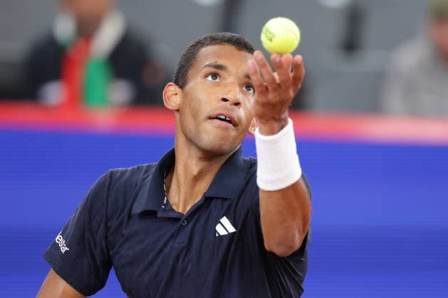 2026.05.20, xFSx, Bitpanda Open Hamburg ATP500, Achtelfinale, Herren-Tennistunier in Hamburg , Am Rothembaum in Hamburg , Felix Auger-Aliassime (CAN) macht einen Aufschlag Copyright: HMBxMedia FernandoxSoares