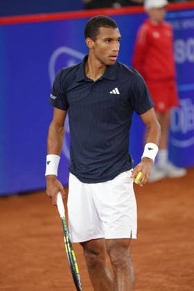 2026.05.20, xFSx, Bitpanda Open Hamburg ATP500, Achtelfinale, Herren-Tennistunier in Hamburg , Am Rothembaum in Hamburg , Felix Auger-Aliassime (CAN) macht einen Aufschlag Copyright: HMBxMedia FernandoxSoares