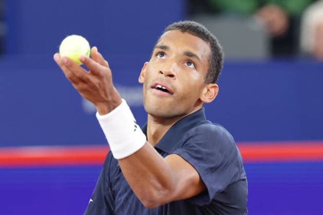 2026.05.20, xFSx, Bitpanda Open Hamburg ATP500, Achtelfinale, Herren-Tennistunier in Hamburg , Am Rothembaum in Hamburg , Felix Auger-Aliassime (CAN) macht einen Aufschlag Copyright: HMBxMedia FernandoxSoares