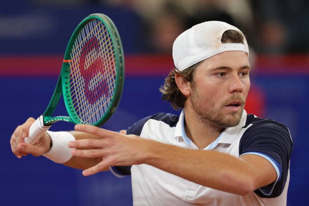 2026.05.20, xFSx, Bitpanda Open Hamburg ATP500, Achtelfinale, Herren-Tennistunier in Hamburg , Am Rothembaum in Hamburg , Aleksandar Kovacevic (USA) spielt eine Vorhand Copyright: HMBxMedia FernandoxSoares