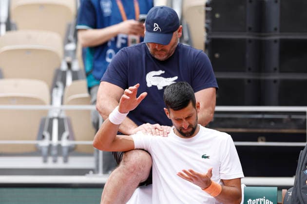 May 20, 2026, Paris, Paris, France: Novak DJOKOVIC (SRB) in action during training session on day 3 of the tennis Grand Slam of Roland Garros 2026, at Roland Garros Stadium - on April 16 2026 .Paris - France Paris France - ZUMAb253 20260520_zsp_b253_051 Copyright: xLoicxBaratouxx