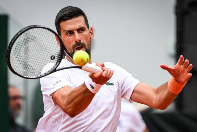 May 20, 2026, Paris, France, France: Novak DJOKOVIC of Serbia during a training session of the Roland-Garros 2026, French Open 2026, Grand Slam tennis tournament at Roland-Garros Stadium on May 20, 2026 in Paris, France. Paris France - ZUMAm308 20260520_zsp_m308_033 Copyright: xMatthieuxMirvillex