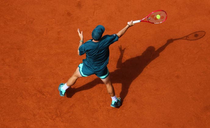 Bitpanda Hamburg Open, ATP, Tennis Herren 500 am Hamburger Rothenbaum: Tommy Martin (USA).
