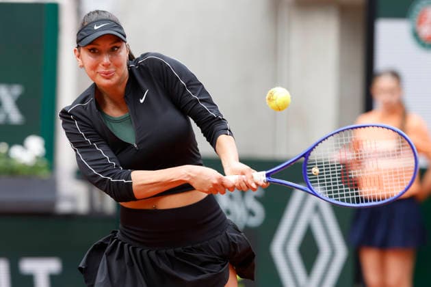 May 20, 2026, Paris, Paris, France: Oceane DODIN (FRA))in action during day 3 of the qualifications of the tennis Grand Slam of Roland Garros 2026, at Roland Garros Stadium - on April 16 2026 .Paris - France Paris France - ZUMAb253 20260520_zsp_b253_065 Copyright: xLoicxBaratouxx