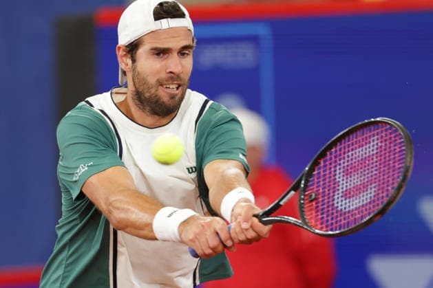 2026.05.20, xFSx, Bitpanda Open Hamburg ATP500, Achtelfinale, Herren-Tennistunier in Hamburg , Am Rothembaum in Hamburg , Karen Khachanov spielt eine Rueckhand Copyright: HMBxMedia FernandoxSoares