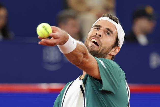 2026.05.20, xFSx, Bitpanda Open Hamburg ATP500, Achtelfinale, Herren-Tennistunier in Hamburg , Am Rothembaum in Hamburg , Karen Khachanov macht einen Aufschlag Copyright: HMBxMedia FernandoxSoares