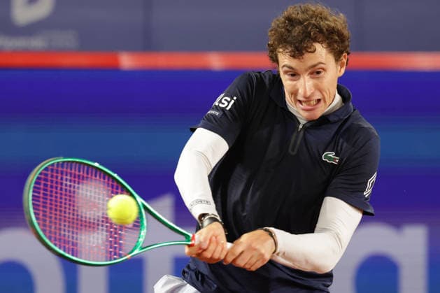 2026.05.20, xFSx, Bitpanda Open Hamburg ATP500, Achtelfinale, Herren-Tennistunier in Hamburg , Am Rothembaum in Hamburg , Ugo Humbert (FRA) spielt eine Rueckhand Copyright: HMBxMedia FernandoxSoares