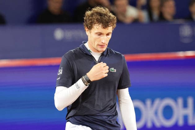 2026.05.20, xFSx, Bitpanda Open Hamburg ATP500, Achtelfinale, Herren-Tennistunier in Hamburg , Am Rothembaum in Hamburg , Ugo Humbert (FRA) macht ein Kreutz nach dem Sieg gegen Karen Khachanov Copyright: HMBxMedia FernandoxSoares