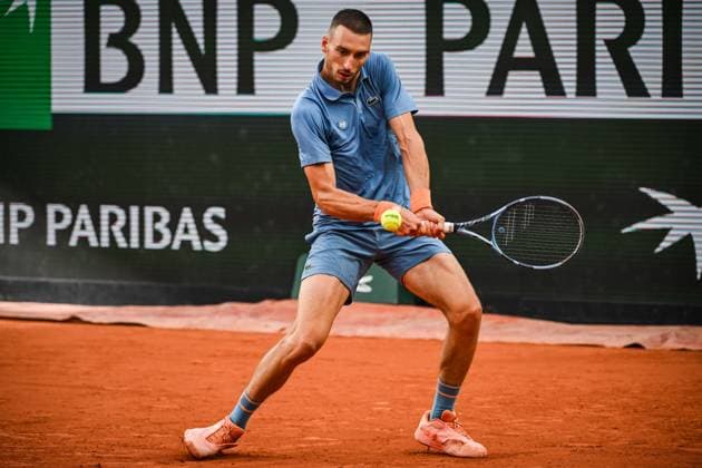 May 20, 2026, Paris, France, France: Luka PAVLOVIC of France during the third qualifying day of the Roland-Garros 2026, French Open 2026, Grand Slam tennis tournament at Roland-Garros Stadium on May 20, 2026 in Paris, France. Paris France - ZUMAm308 20260520_zsp_m308_071 Copyright: xMatthieuxMirvillex