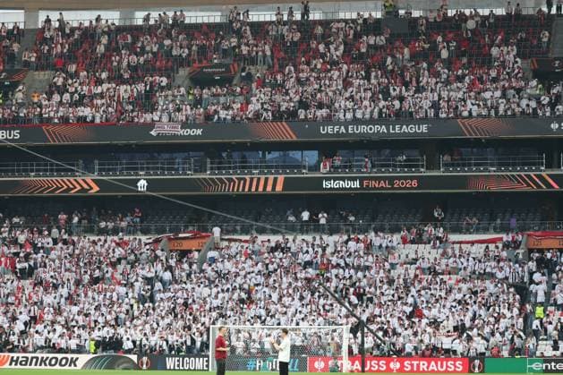 20.05.2026 - SOCCER - 2025-2026 UEFA EUROPA LEAGUE FINAL, SC Freiburg vs Aston Villa pre-match fans of SC Freiburg ISTANBUL ISTANBUL, BESIKTAS PARK TÜPRAS STADIUM BESIKTAS PARK TÜPRAS STADIUM TÜRKIYE