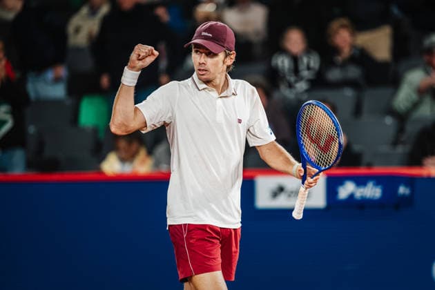 Tennis Männer bitpanda Hamburg Open ATP, Tennis Herren 500 Alejandro Davidovich Fokina (ESP) vs. Alex De Minaur (AUS) 20.05.2026 Alex De Minaur jubelt nach dem Sieg Hamburg Tennisstadion am Rothenbaum Hamburg Deutschland