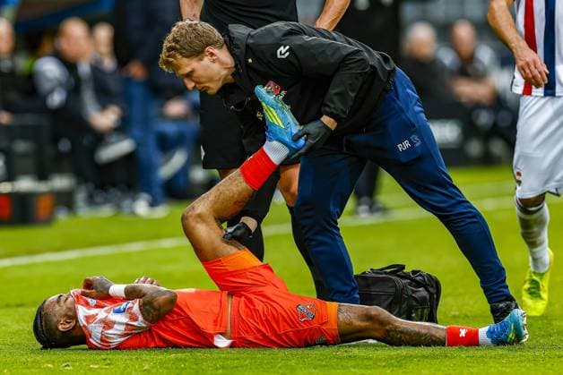 TILBURG , 20-05-2026 , Koning Willem II Stadium , season 2025 2026 , Dutch Keuken Kampioen Divisie football , First leg of the Keuken Kampioen Play-Offs final , match between Willem II and FC Volendam , picture shows FC Volendam player Juninho Bacuna Willem II - Volendam (play off)  x203843848x Copyright: