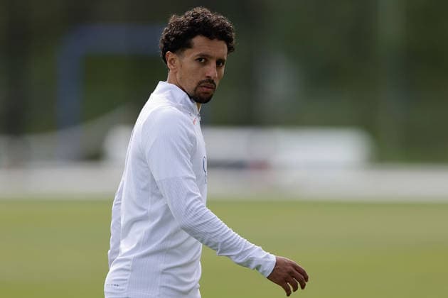 Marquinhos (Paris Saint-Germain) during the club™s Media Day ahead of the UEFA Champions League Final at the PSG Campus in Poissy on Wednesday, May 20, 2026. Copyright: AntonioxBorga