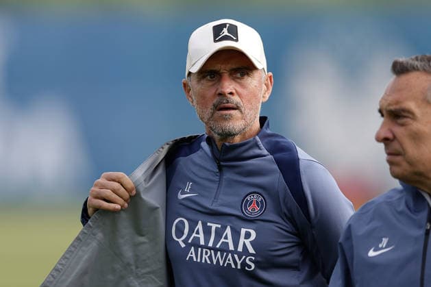 Coach, Trainer Luis Enrique (Paris Saint-Germain) during the club™s Media Day ahead of the UEFA Champions League Final at the PSG Campus in Poissy on Wednesday, May 20, 2026. Copyright: AntonioxBorga