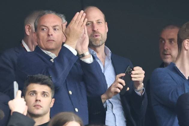 20.05.2026 - SOCCER - 2025-2026 UEFA EUROPA LEAGUE FINAL, SC Freiburg vs Aston Villa Prince William, a well-known Aston Villa supporter, attending the final in Istanbul and watching the match from the stands, actively supporting his team during the pre-match atmosphere. ISTANBUL ISTANBUL, BESIKTAS PARK TÜPRAS STADIUM BESIKTAS PARK TÜPRAS STADIUM TÜRKIYE