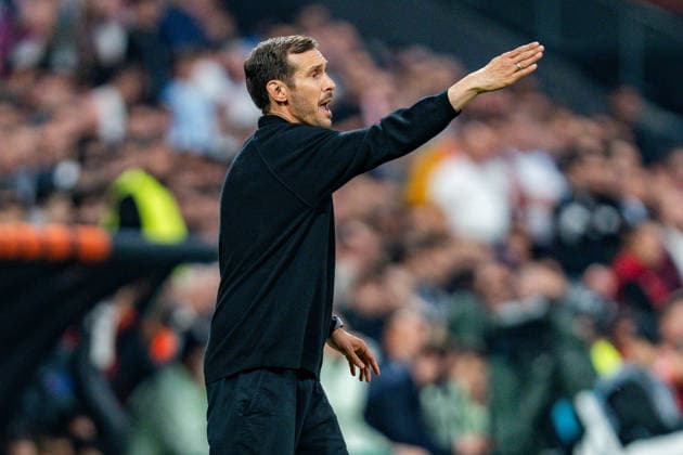 20.05.2026, SC Freiburg vs. Aston Villa, UEFA Europa League Finale, Final Matchday Julian Schuster (SC Freiburg, Chef-Trainer) Copyright: xBahhoxKarax