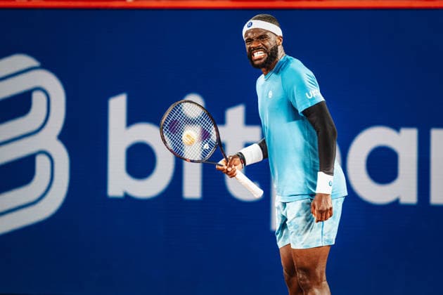 Tennis Männer bitpanda Hamburg Open ATP, Tennis Herren 500 Camilo Ugo Carabelli (ARG) vs. Frances Tiafoe (USA) 20.05.2026 Frances Tiafoe Emotionen Hamburg Tennisstadion am Rothenbaum Hamburg Deutschland