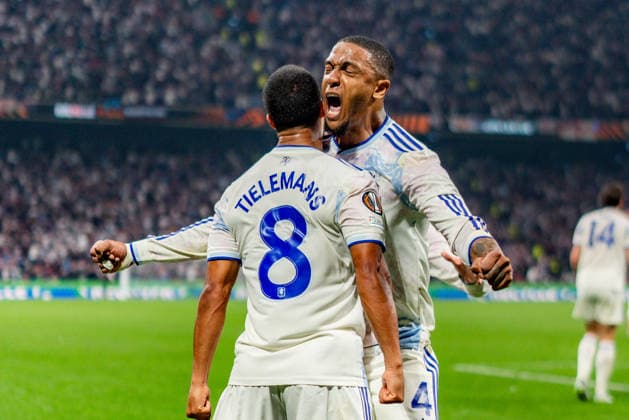 20.05.2026, SC Freiburg vs. Aston Villa, UEFA Europa League Finale, Final Matchday Tor zum 0:1 durch Youri Tielemans (Aston Villa) *** 20 05 2026, SC Freiburg vs Aston Villa, UEFA Europa League Final, Final Matchday Goal for 0 1 by Youri Tielemans Aston Villa Copyright: xBahhoxKarax