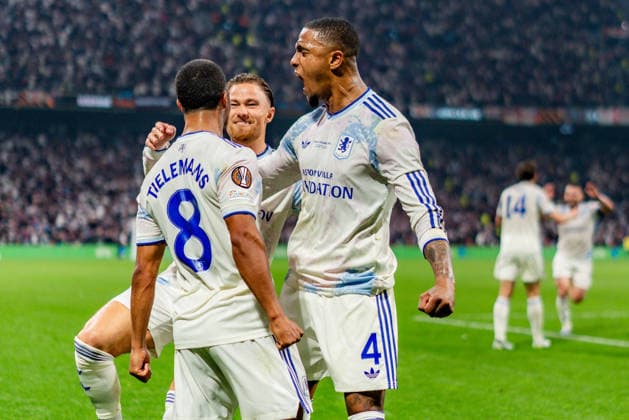 20.05.2026, SC Freiburg vs. Aston Villa, UEFA Europa League Finale, Final Matchday Tor zum 0:1 durch Youri Tielemans (Aston Villa) Copyright: xBahhoxKarax