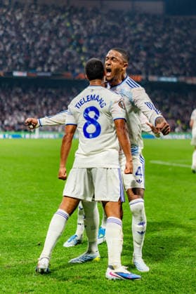 20.05.2026, SC Freiburg vs. Aston Villa, UEFA Europa League Finale, Final Matchday Tor zum 0:1 durch Youri Tielemans (Aston Villa) Copyright: xBahhoxKarax