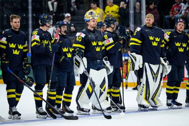 260520 Goaltender Arvid Söderblom of Sweden after the 2026 IIHF Ice hockey, Eishockey World Championship, WM, Weltmeisterschaft between Sweden and Slovenia on May 20, 2026 in Fribourg. Photo: Jesper Zerman BILDBYRAN kod JZ JZ0722 ishockey ice hockey ishockey-vm 2026 vm 2026 iihf world championship sverige sweden slovenia bbeng bbauto Copyright: JESPERxZERMAN BB260520JZ112