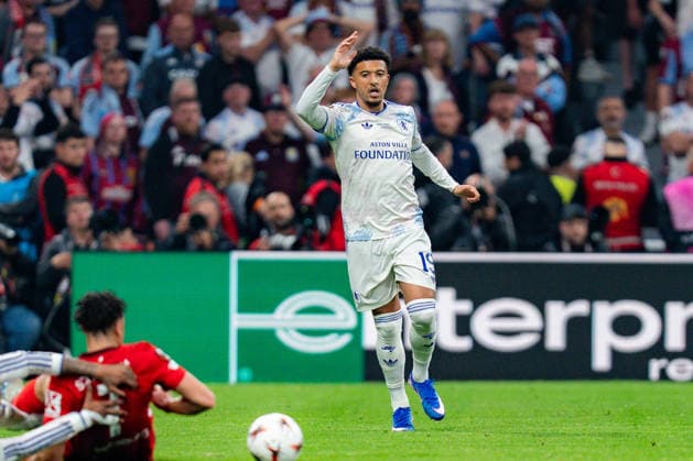 20.05.2026, SC Freiburg vs. Aston Villa, UEFA Europa League Finale, Final Matchday Jadon Sancho (Aston Villa) Copyright: xBahhoxKarax