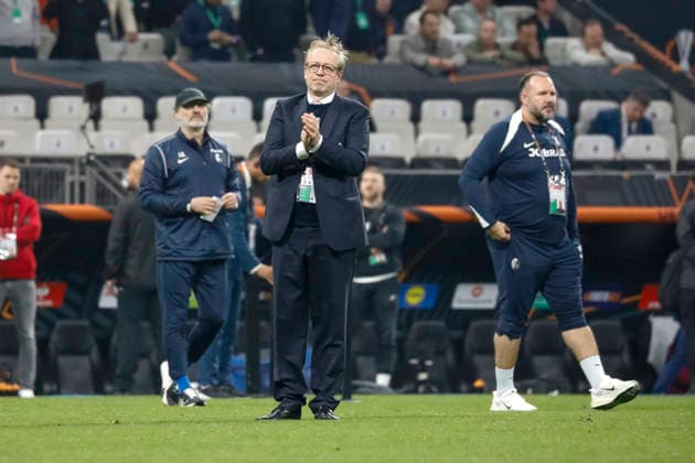 Klemens Hartenbach (SC Freiburg, Sportdirektor) nach dem Spiel , Türkei, Fussball, UEFA Europa League, Finale, 2025 2026, SC Freiburg vs. Aston Villa, 20.05.2026, Istanbul Besiktas Park Türkei Copyright: xGrantxHubbsx