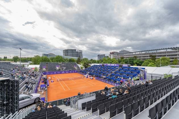 Tennis, Internationaux de Strasbourg WTA, Tennis Damen 500, Tennisclub Straßburg, Frankreich, Centre Court Tennis WTA 500 Internationaux de Strasbourg