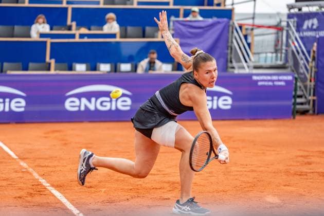 Tennis, Internationaux de Strasbourg WTA, Tennis Damen 500, Tennisclub Straßburg, Frankreich, Oleksandra Oliynykova (UKR) Tennis WTA 500 Internationaux de Strasbourg