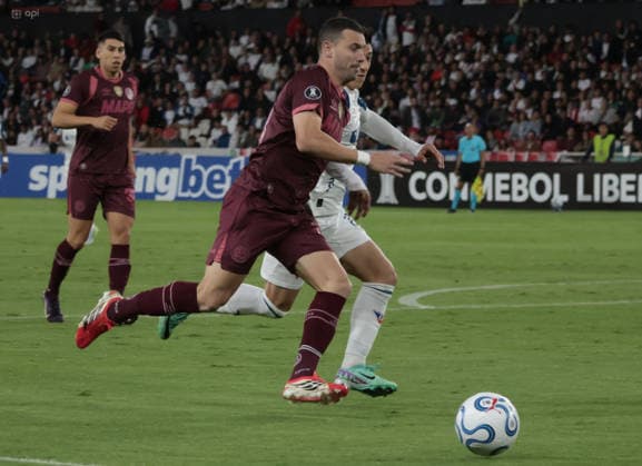 FBL COPA LIBERTADORES LIGA DE QUITO VS LANUS 20 de mayo del 2026 Encuentro entre Liga de Quito vs Lanus de Argentina por Copa Libertadores en el estadio Rodrigo Paz. QUITO PICHINCHA ECUADOR Copyright: xHENRYxLAPOx