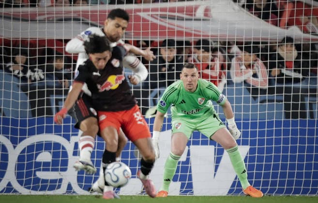 River vs Bragantino Foto: FOTOBAIRES Copa Conmebol Sudamericana. Copyright: xNICOLASxABOAFxNICOLASxABOAFx