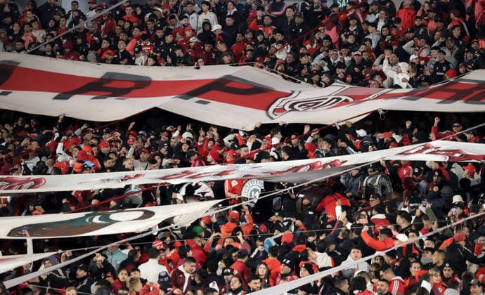 River vs Bragantino Foto: FOTOBAIRES Copa Conmebol Sudamericana.