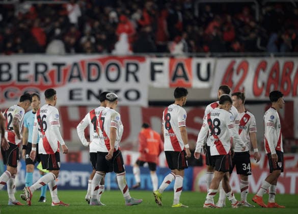 River vs Bragantino Foto: FOTOBAIRES Copa Conmebol Sudamericana. Copyright: xNICOLASxABOAFxNICOLASxABOAFx