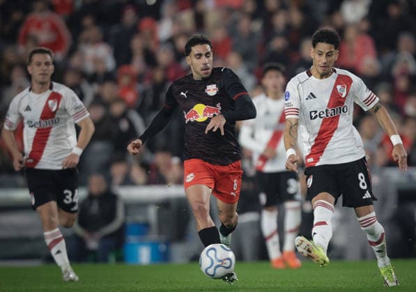 River vs Bragantino Foto: FOTOBAIRES Copa Conmebol Sudamericana. Copyright: xNICOLASxABOAFxNICOLASxABOAFx