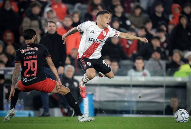 River vs Bragantino Foto: FOTOBAIRES Copa Conmebol Sudamericana. Copyright: xNICOLASxABOAFxNICOLASxABOAFx