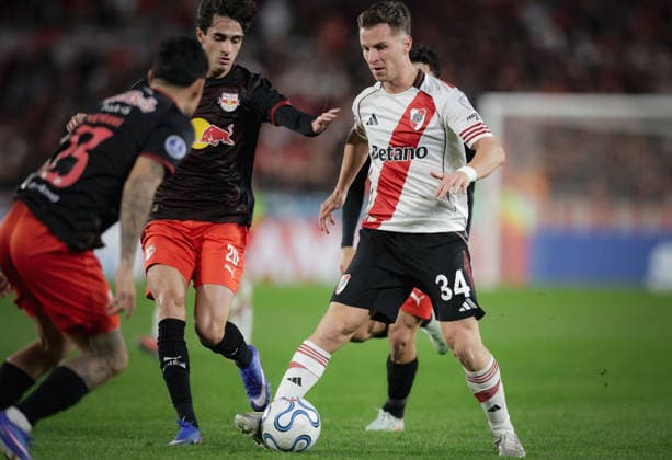 River vs Bragantino Foto: FOTOBAIRES Copa Conmebol Sudamericana. Copyright: xNICOLASxABOAFxNICOLASxABOAFx