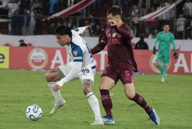 FBL COPA LIBERTADORES LIGA DE QUITO VS LANUS 20 de mayo del 2026 Encuentro entre Liga de Quito vs Lanus de Argentina por Copa Libertadores en el estadio Rodrigo Paz. QUITO PICHINCHA ECUADOR Copyright: xHENRYxLAPOx