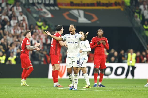 Youri Tielemans (Aston Villa), MAY 20, 2026 - Football Soccer : Tielemans celebrate after his goal during UEFA Europa League final match between SC Freiburg - Aston Villa FC at the Besiktas Stadium in Istanbul, Turkey. Noxthirdxpartyxsales  aflo_331358842