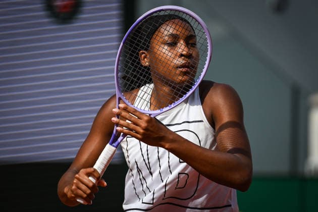 May 21, 2026, Paris, France, France: Coco GAUFF of United States during a training session of the Roland-Garros 2026, French Open 2026, Grand Slam tennis tournament at Roland-Garros Stadium on May 21, 2026 in Paris, France. Paris France - ZUMAm308 20260521_zsp_m308_012 Copyright: xMatthieuxMirvillex