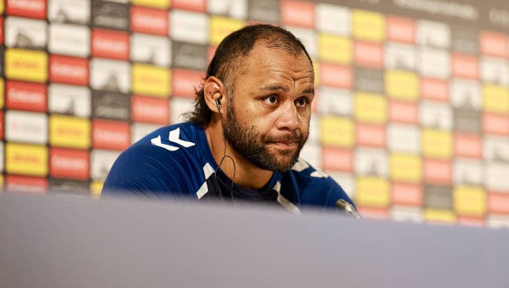 Montpellier Herault Rugby Captain s Run, San Mames Stadium, Bilbao, Spain 21 5 2026 Billy Vunipola Billy Vunipola 21 5 2026  Copyright: x INPHO NickxElliottx NE1L1314